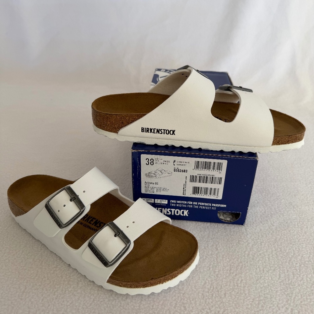 Birkenstock Arizona BS White 38 EU